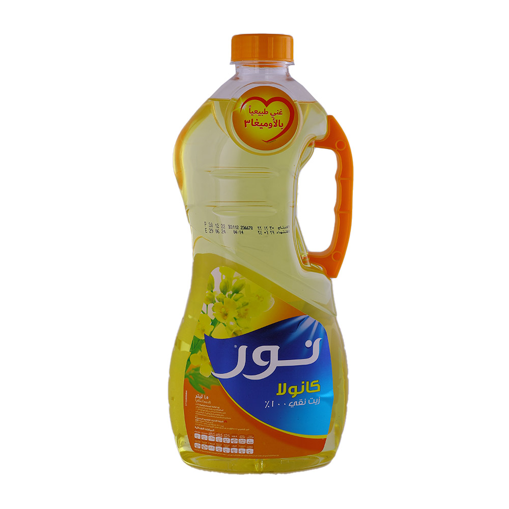 Noor Canola Oil 1.5L back image