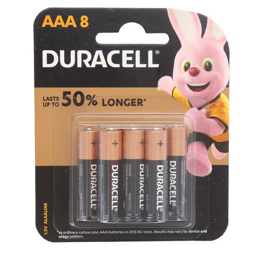 Duracell Basic AAA 8 - Available at Alosra Online Supermarket