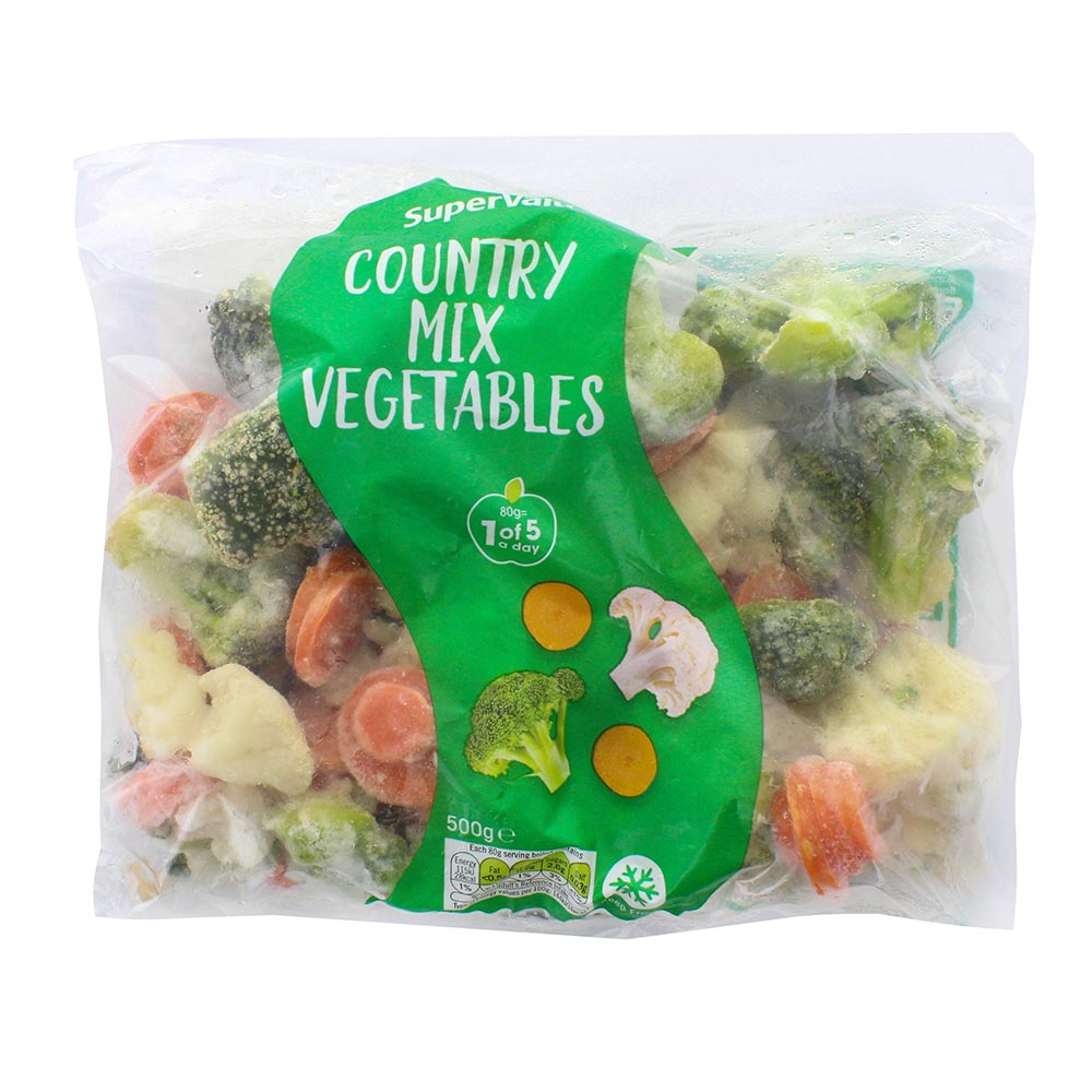 SuperValu Country Mix Vegetables 500g - Available at Alosra Online Supermarket