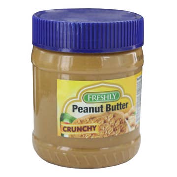 Freshly Crunchy Peanut Butter 340g - Available at Alosra Online Supermarket