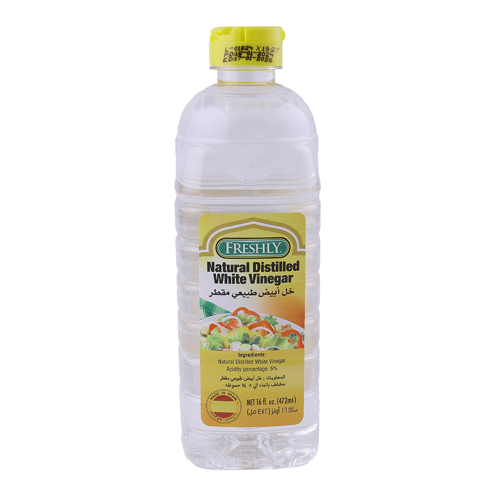 Freshly White Vinegar 473ml - Available at Alosra Online Supermarket
