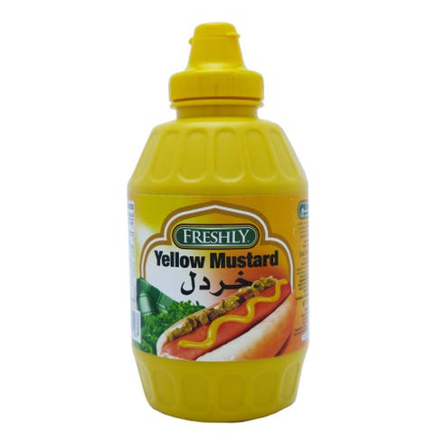 Freshly Yellow Mustard 454g - Available at Alosra Online Supermarket