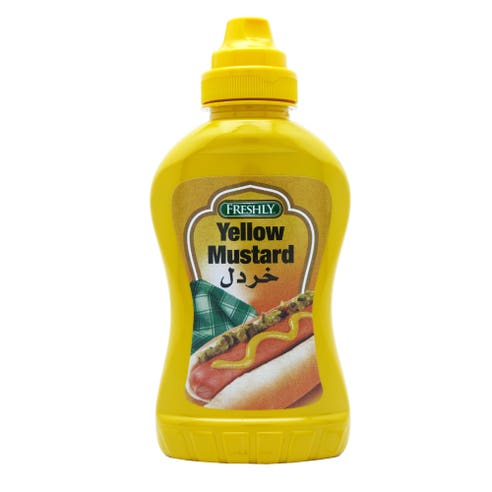 Freshly Yellow Mustard 227g - Available at Alosra Online Supermarket