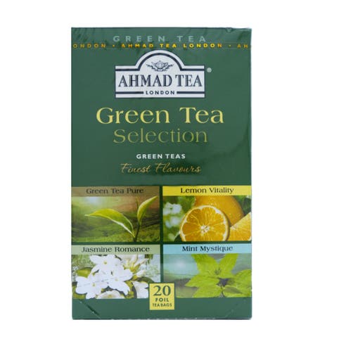 Ahmad Green Tea Selection Green Tea 20 Bags - Available at Alosra Online Supermarket