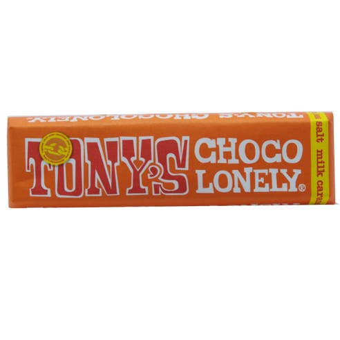 Tony's Chocolonely Milk Chocolate 47g - Available at Alosra Online Supermarket