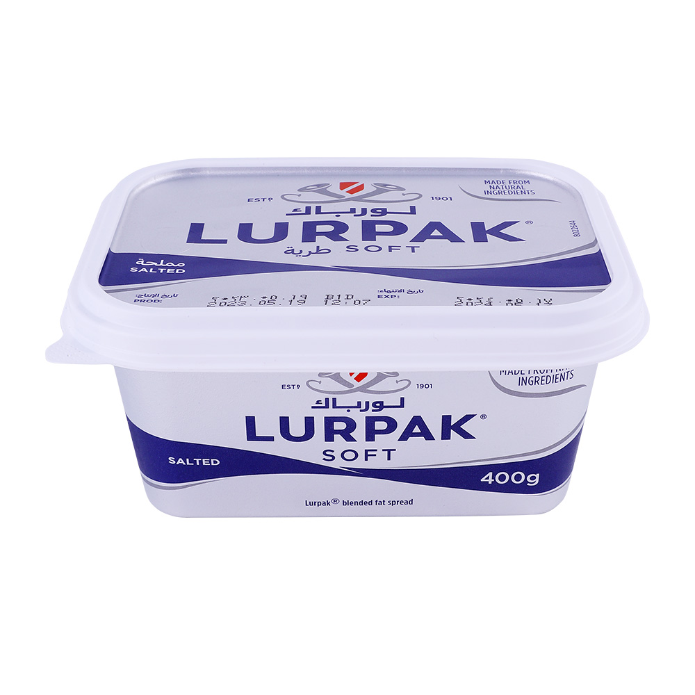 Lurpak Spreadable Soft Butter Salted 400g - Available at Alosra Online Supermarket