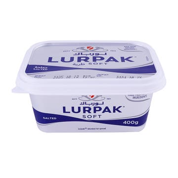 Lurpak Spreadable Soft Butter Salted 400g - Available at Alosra Online Supermarket