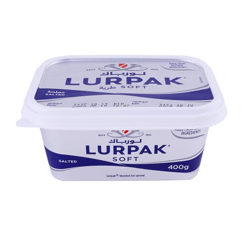 Lurpak Spreadable Soft Butter Salted 400g - Available at Alosra Online Supermarket
