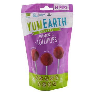 Yum Earth Organic Vitamin C Lollipops 85g 