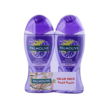 Palmolive Shower Gel Aroma Sensations 2x250ml [Special Offer] 