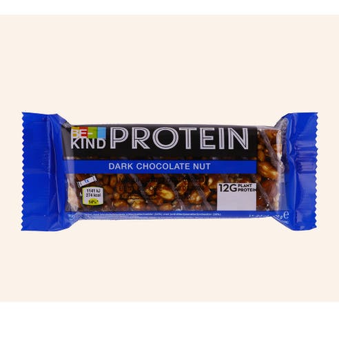 Be-Kind Protein Double Dark Chocolate Nut Bar 50g - Available at Alosra Online Supermarket