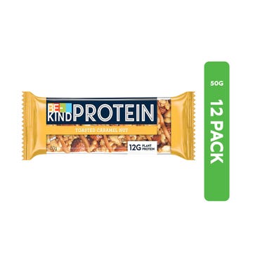 Be Kind Protein Toasted Caramel Nut Bar 12x50g