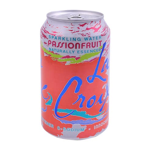 La Croix Sparkling Water Passionfruit 12Oz - Available at Alosra Online Supermarket