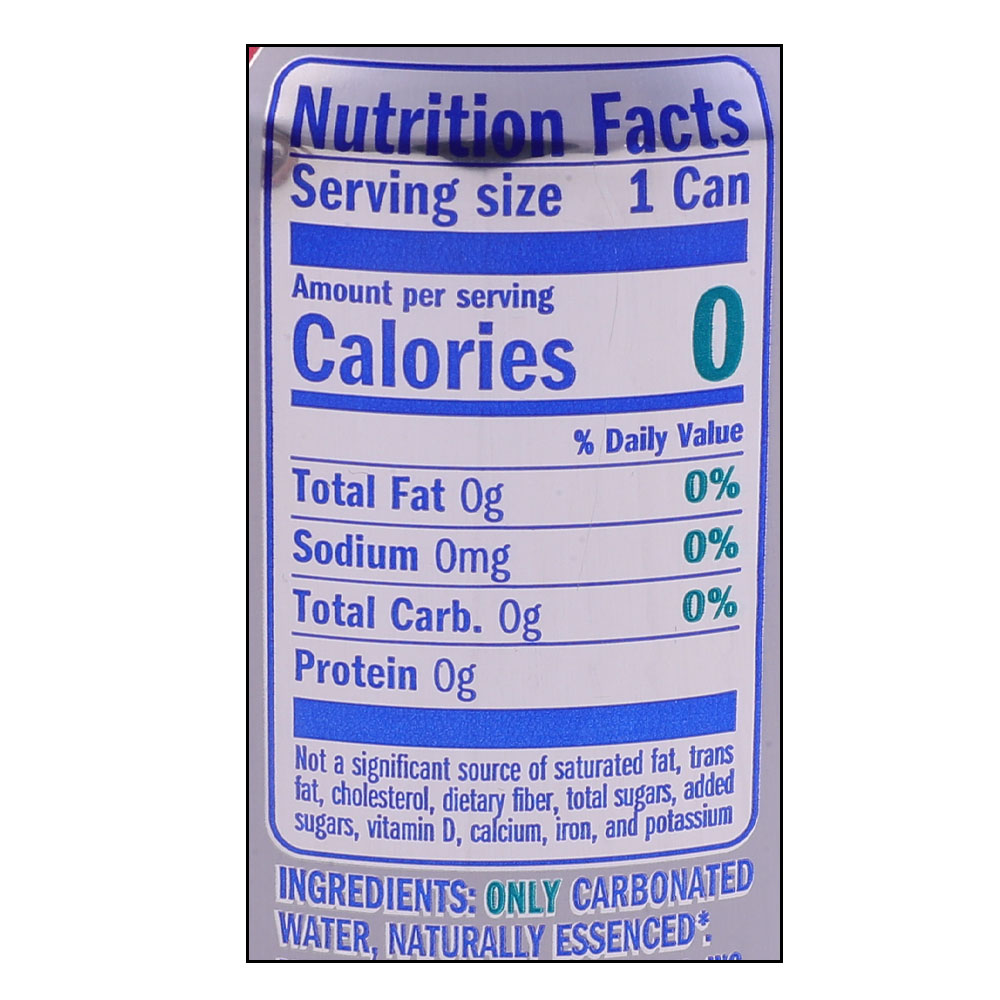 La Croix Sparkling Water Passionfruit 12Oz right side image