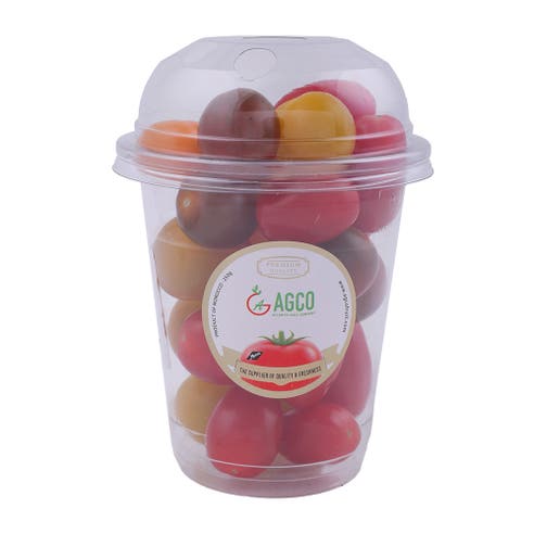 Agco Mixed Cherry Tomato Shaker Cup M.E 250g - Available at Alosra Online Supermarket