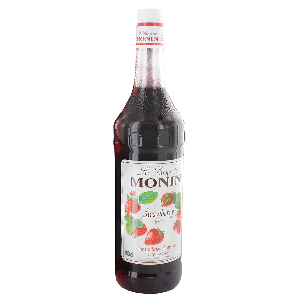 Monin Strawberry Syrup 1L