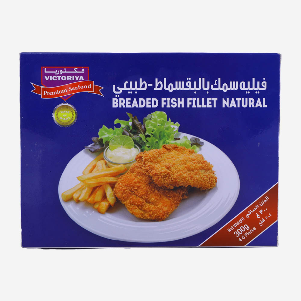 Victoriya Breaded Fish Fillet 300g