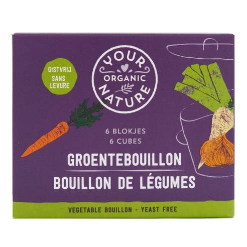 Your Organic Nature Yeast-Free Vegetable Broth Cubes 66g 