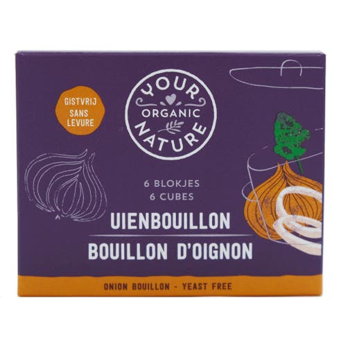 Your Organic Nature Onion Broth Cubes 66g - Available at Alosra Online Supermarket