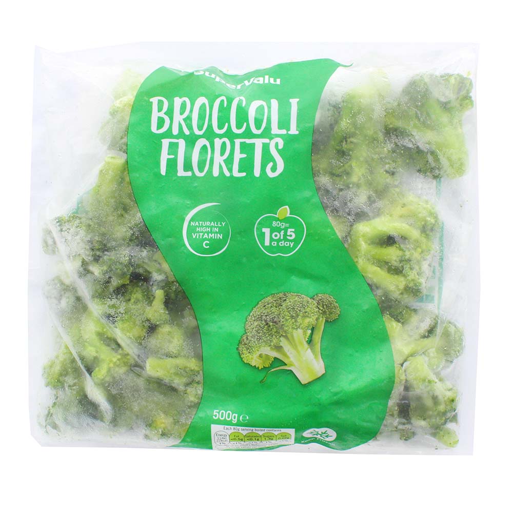 SuperValu Broccoli Florets 500g - Available at Alosra Online Supermarket