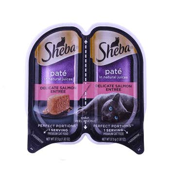 Sheba Pate Delicate Salmon 2.6Oz - Available at Alosra Online Supermarket