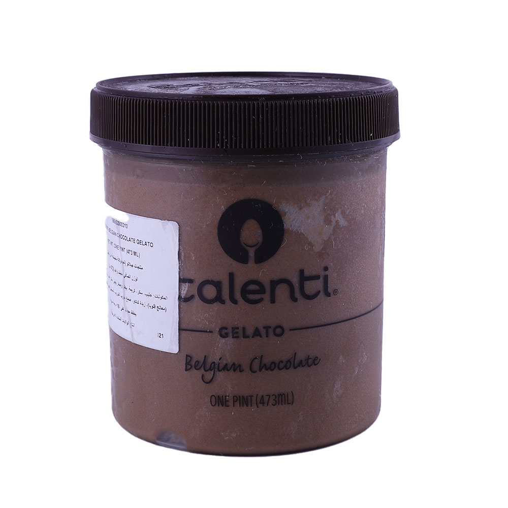 Talenti Belgian Chocolate Gelato 473ml