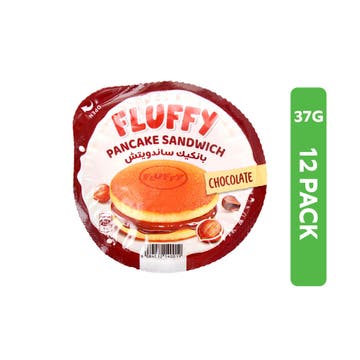 Fluffy Hazelnut Chocolate Pancake Sandwich 12x37g