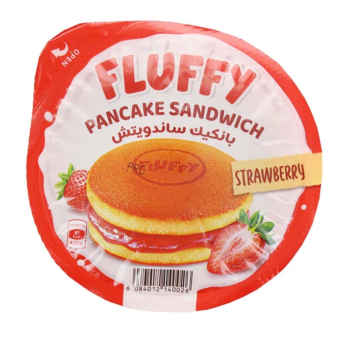 Fluffy Pancake Sandwich Strawberry
