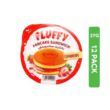 Fluffy Strawberry Pancake Sandwich 12x37g