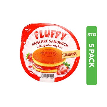 Fluffy Strawberry Pancake Sandwich 5x37g