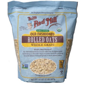 Bob's Red Mill Organic Old Fashioned Whole Grain Rolled Oats 907g 