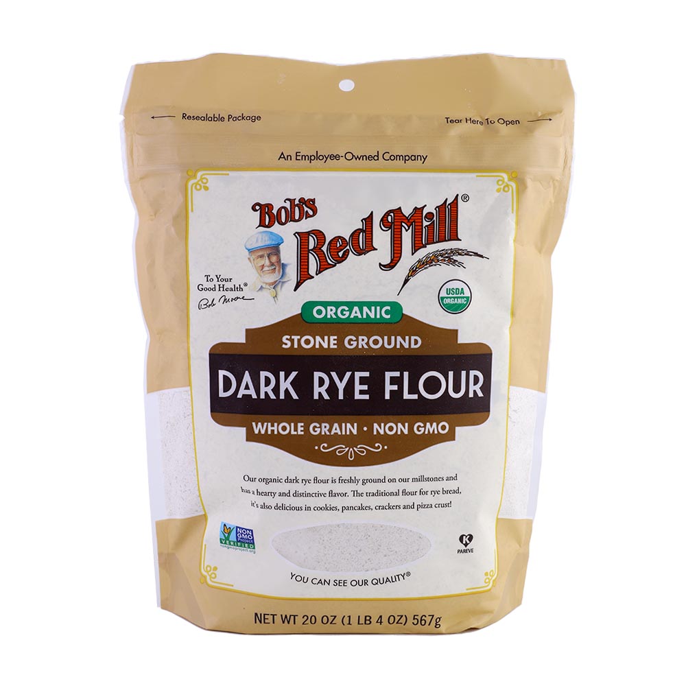 Bob's Organic Rye Flour Dark 567g