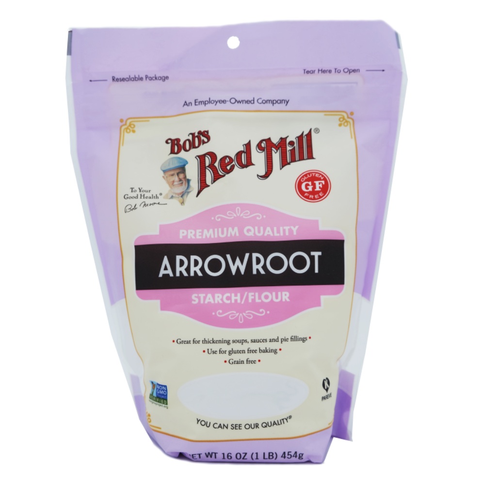 Bob's Red Mill Arrowroot Starch Flour 454g – Gourmet Spice Touch – Available at Alosra Online Grocery Store.