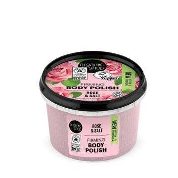Organic Shop Rose & Salt Body Polish 250ml 