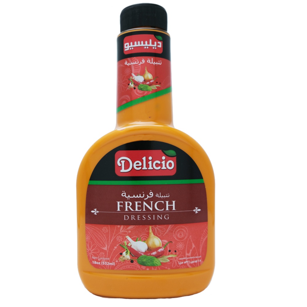 Delicio French Dressing 532ml