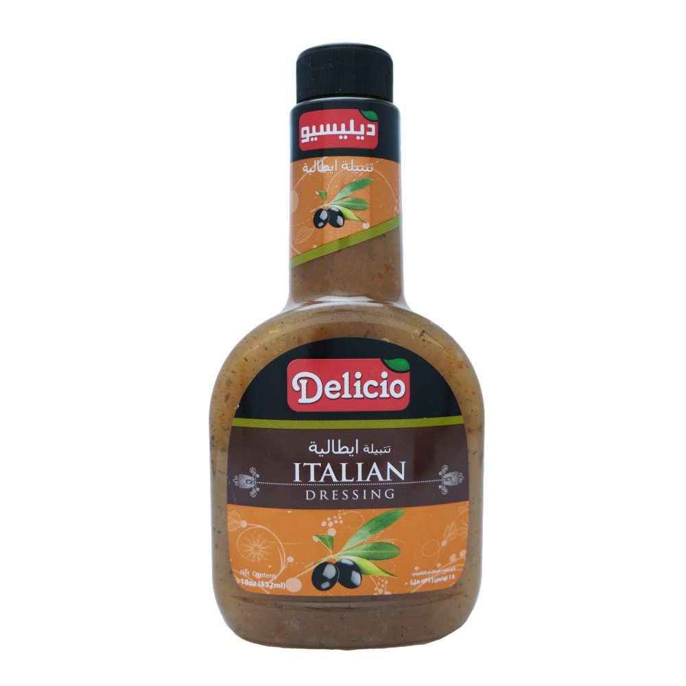 Delicio Italian Dressing 532ml