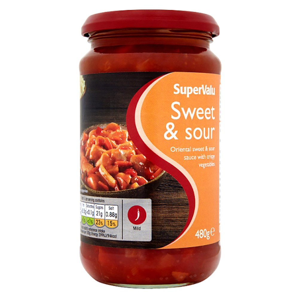 SuperValu Sweet & Sour Cooking Sauce 480g