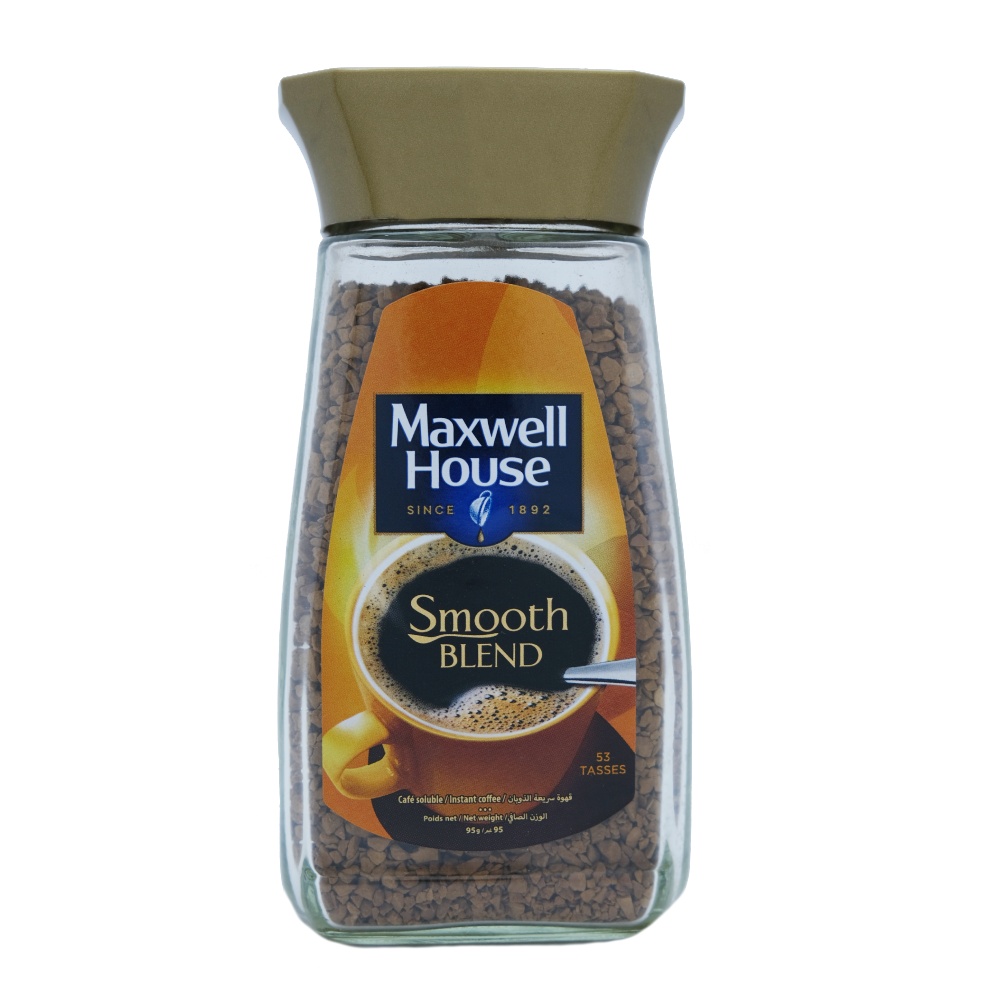 Maxwell House Smooth Blend Coffee 95g