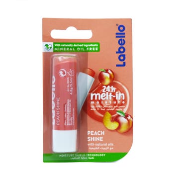 Labello Peach Shine Lip Balm 4.8g 