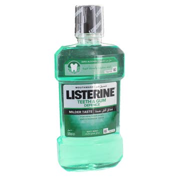Listerine Teeth & Gum Defence Mouthwash 500ml 