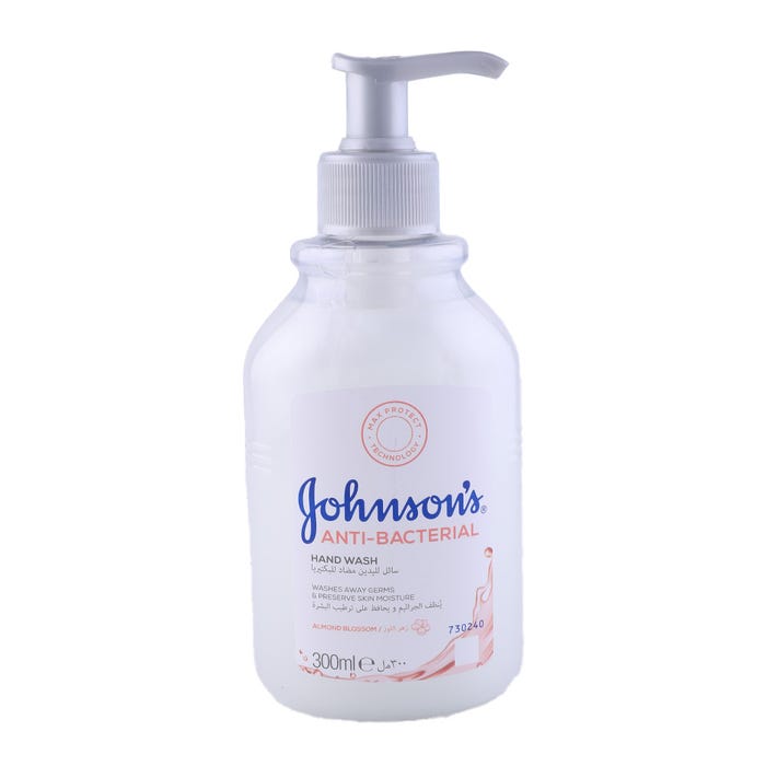 Johnsons Anti-Bacterial Almond Blossom Hand Wash 300ml