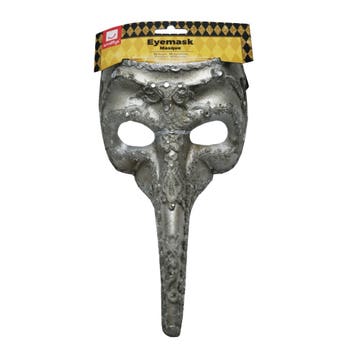 Smiffy Eyemask Silver 