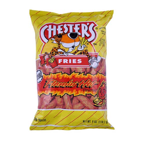 Chester's Fries Flamin Hot Snacks 6oz 