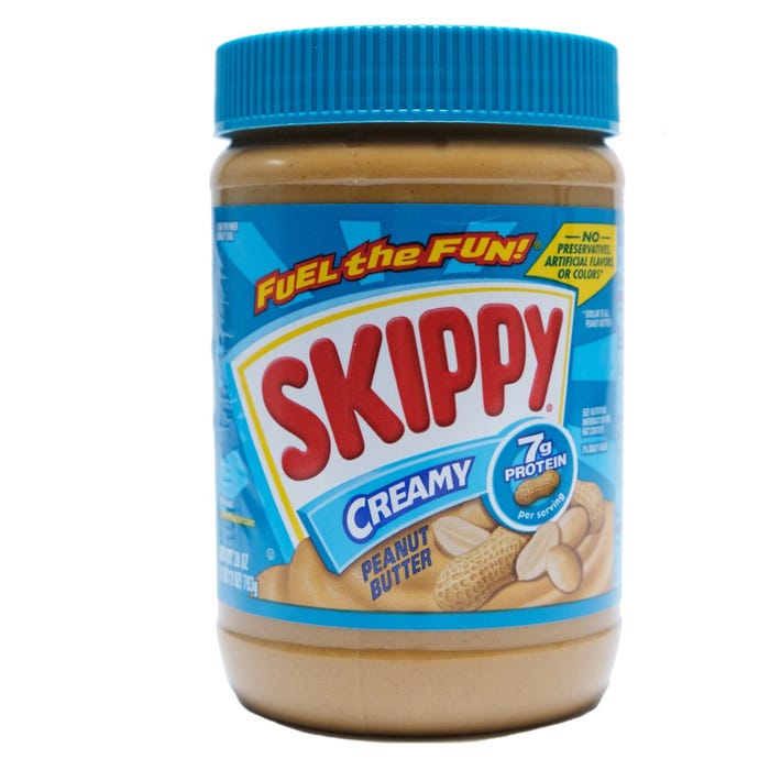 Skippy Creamy Peanut Butter 793g