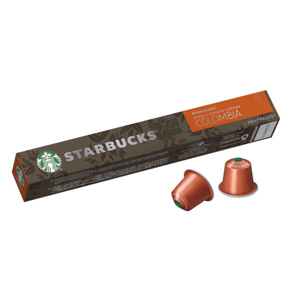 Starbucks Colombia Coffee Pods 57g [10 Pack] 