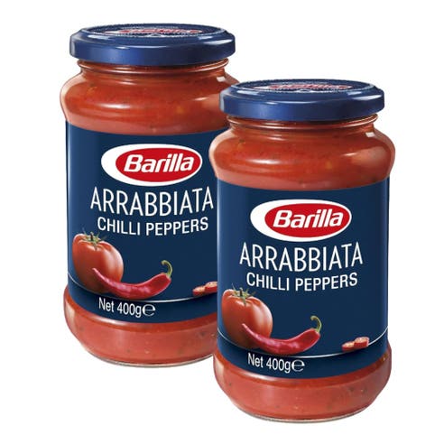Barilla Arrabbiata Chilli Peppers Pasta Sauce 2x400g [Special Offer] 