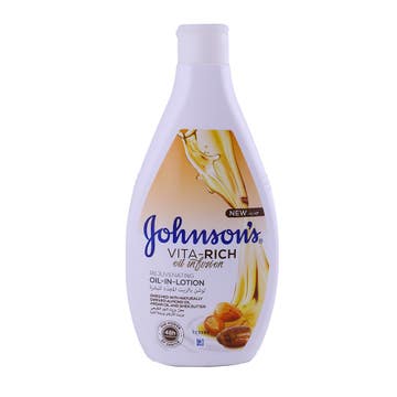 Johnsons Vita-Rich Oil Infusion Body Lotion 400ml 