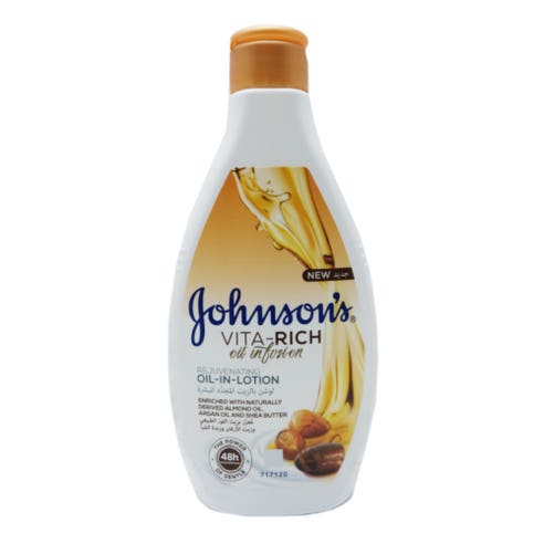 Johnsons Vita-Rich Oil Infusion Body Lotion 250ml 