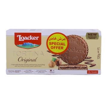 Loacker Tortina Original 126g [2 Pack] [Special Offer] 