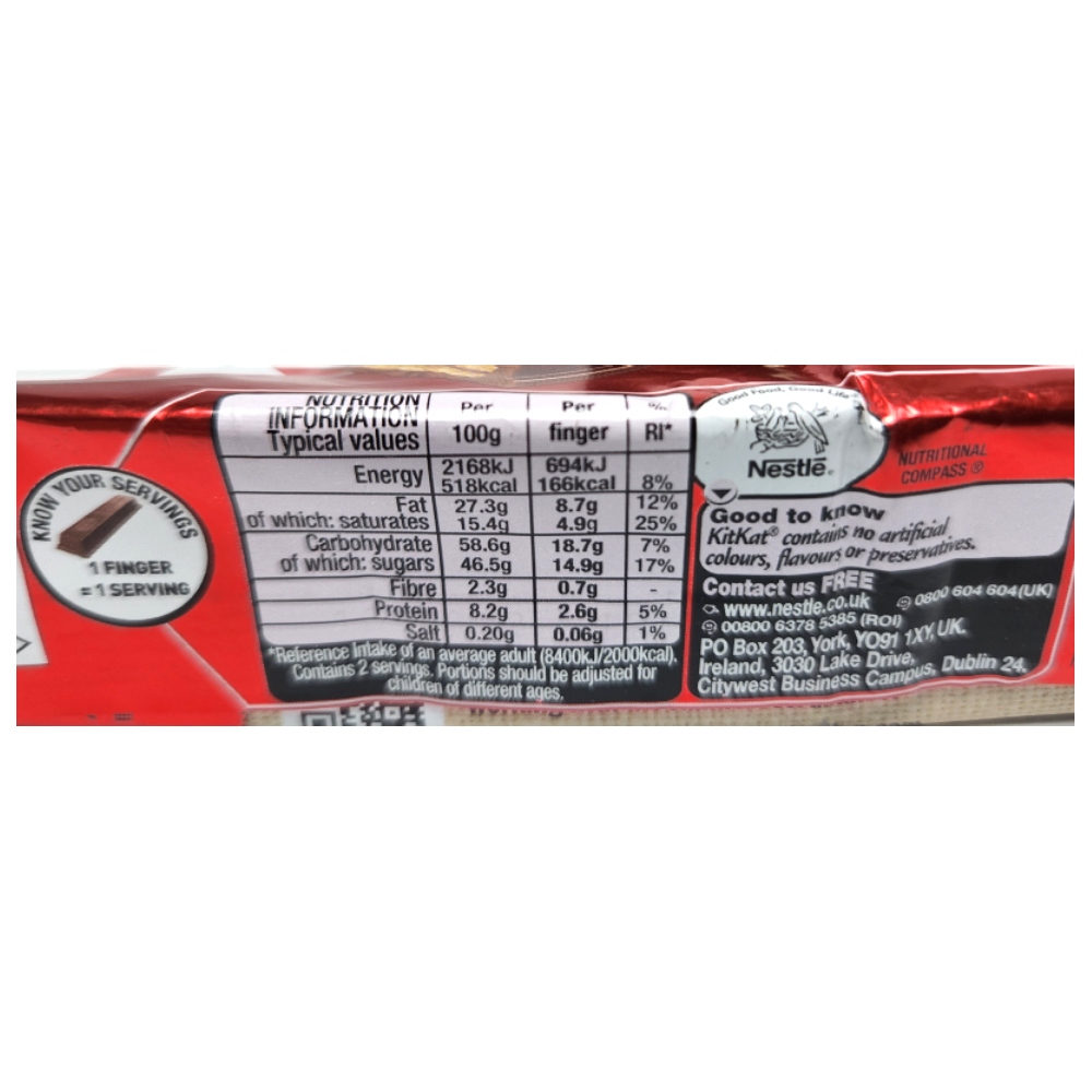 Nestle KitKat Chunky Duo 64g 